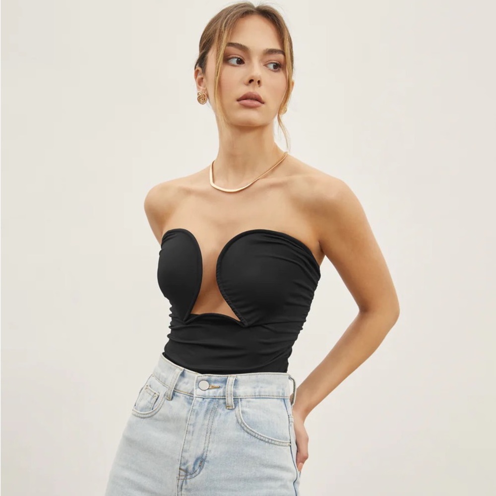 Strapless Wire Bustier Corset Top
